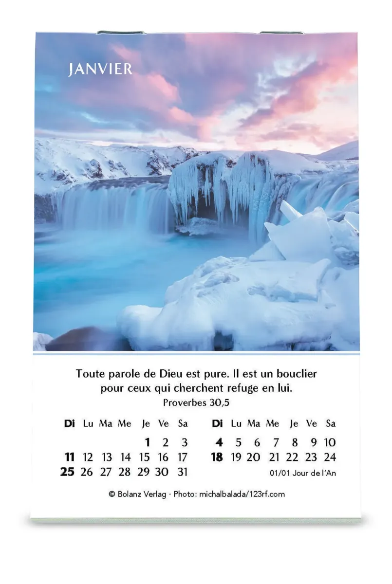 Espérance - mini calendrier