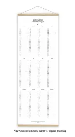 Kalender Zweitausendsechsundzwanzig Poster - Posterkalender