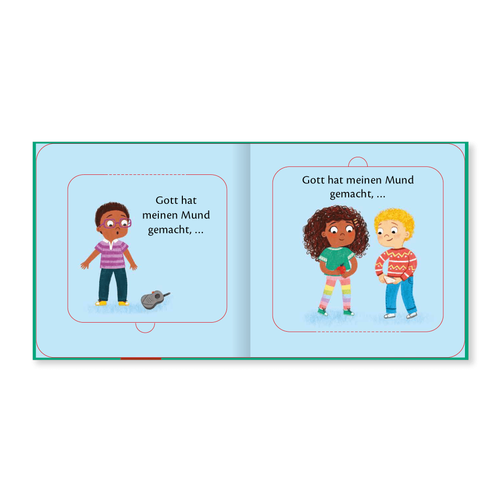 Kinderherz geprägt von Gott Paket 1–3 - Pappbilderbücher mit vielen Klappen für Kinder ab 1 Jahr