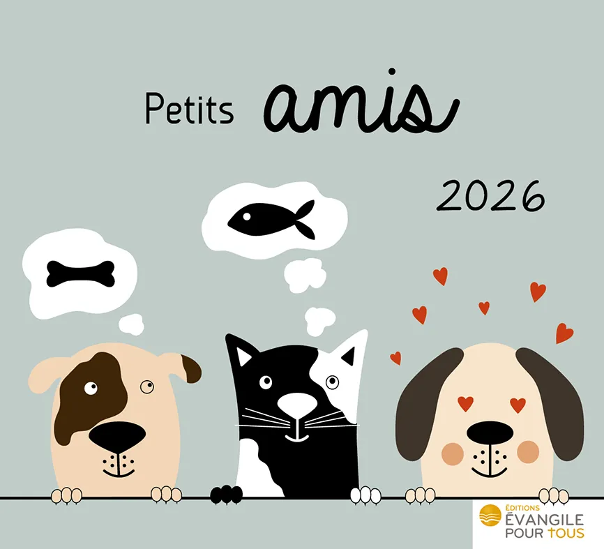 Petits amis - Mini calendrier de table