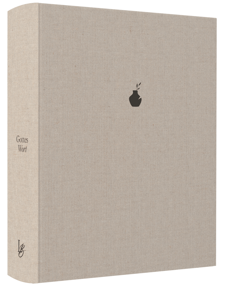 NeÜ bibel.heute Liebezurbibel (Schreibrandbibel STONE) - Leinen Hardcover, mit Schreibrand