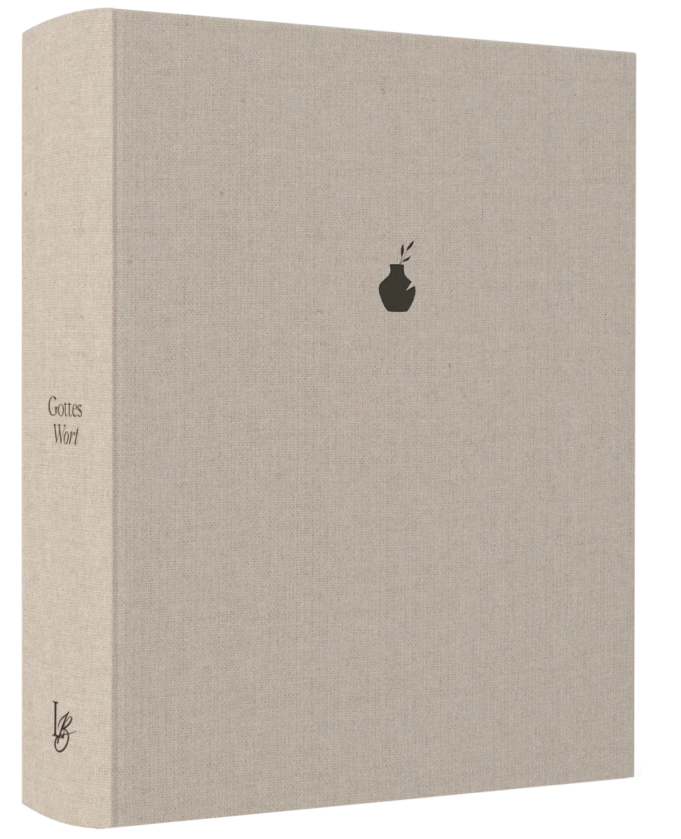 NeÜ bibel.heute Liebezurbibel (Schreibrandbibel STONE) - Leinen Hardcover, mit Schreibrand