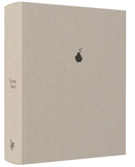 NeÜ bibel.heute Liebezurbibel (Schreibrandbibel STONE) - Leinen Hardcover, mit Schreibrand