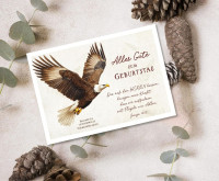 Postkarten Geburtstag Adler - Jesaja 40,31