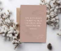 Faltkarten alles Liebe - PSALM 139,5