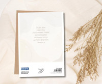 Faltkarte Herzliches BEILEID - Johannes 10,28