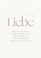 Poster Fatzer Liebe DIN A3 - 1.Johannes 4:9