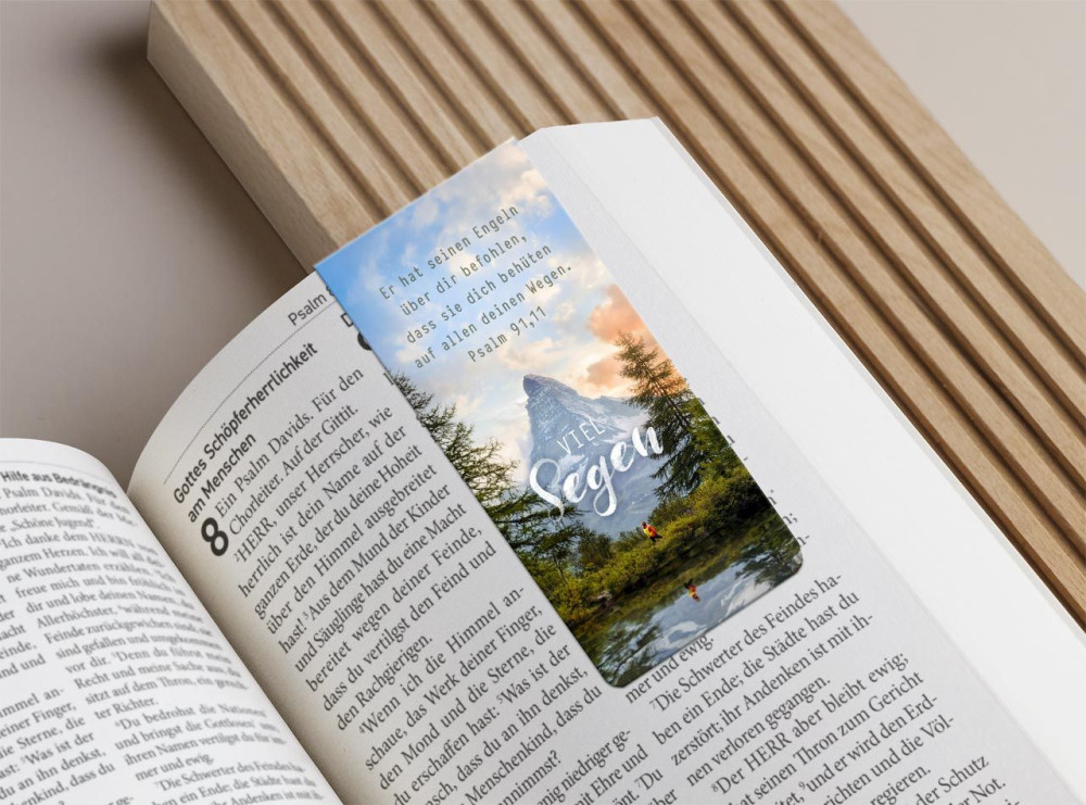 Magnet Lesezeichen Viel Segen - Psalm 91,11