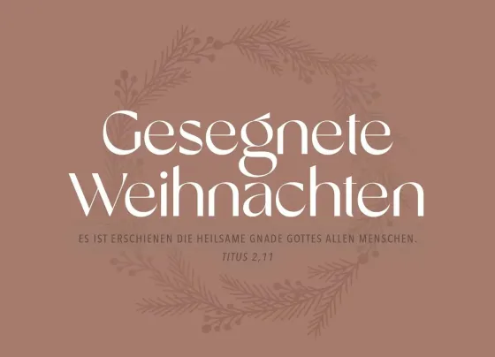 Postkarten Heilsame Gnade - Titus 2,11