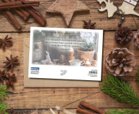 Faltkarte Weihnachtszeit - 1. Johannes 4,9