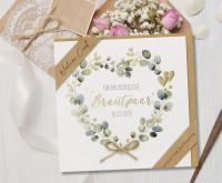 Faltkarte - Für das glückliche Brautpaar - 1. Korinther 13, 4-7