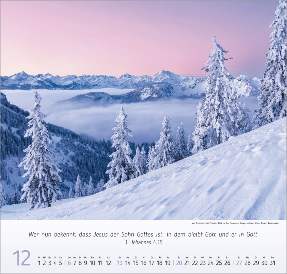 Berg Impressionen - Wandkalender