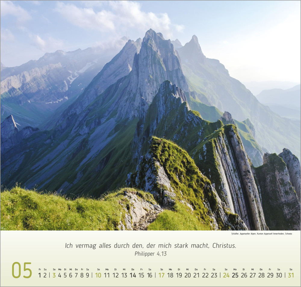 Berg Impressionen - Wandkalender