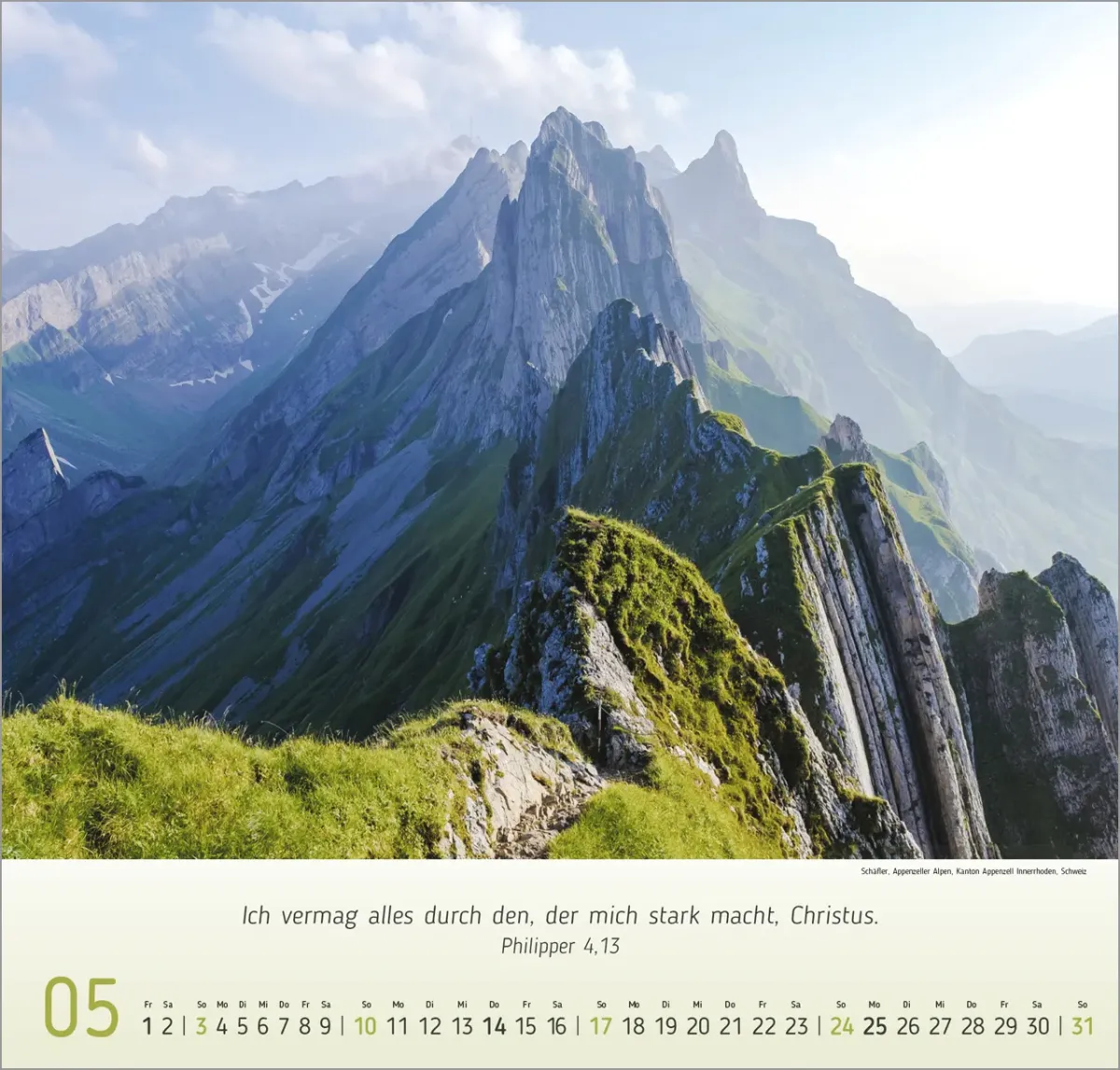 Berg Impressionen - Wandkalender