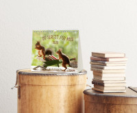 Du sorgst für mich - Tischkalender Postkartenformat