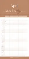 Kalender Alltag voller Liebe - Familien-Terminplaner