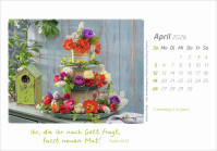 Die Güte Gottes preisen - Tischkalender quer