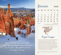 Kalender Faszinierende Schöpfung - Tischkalender