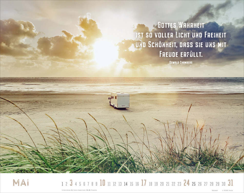 Kalender Freiheit - Panorama-Super-Wandkalender