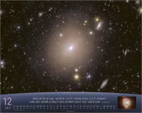 Kalender Du bist nicht fern - Das Universum - ein Gedanke Gottes, Panorama-Super-Wandkalender