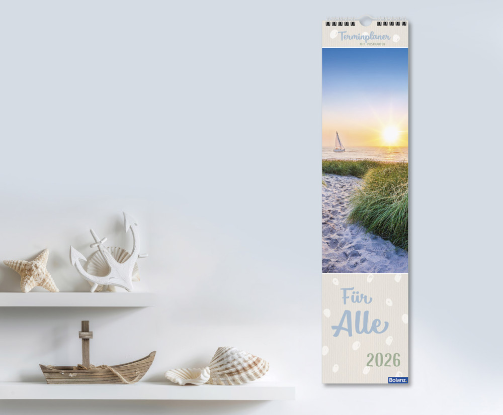 Für Alle - Streifenterminkalender