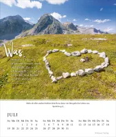 Fels meiner Stärke - Hans Peter Royer - Tischkalender