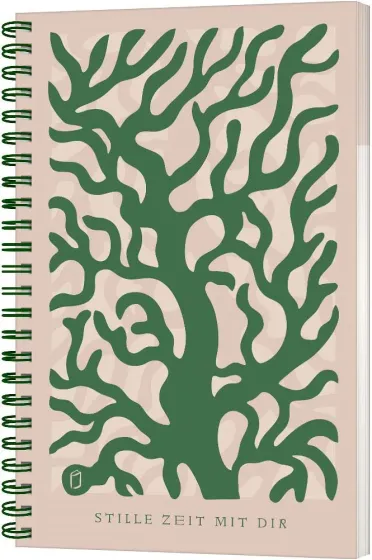 Stille Zeit mit Dir - Notizbuch - Motiv "Koralle Matisse"