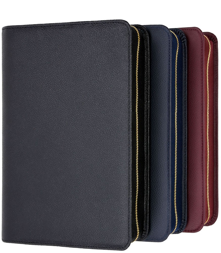 Bibelhülle für Schlachter 2000 Taschenausgabe - Rindleder, fein genarbt, Bordeaux-Rot