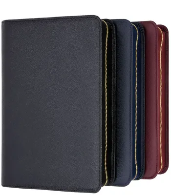 Bibelhülle für Schlachter 2000 Taschenausgabe - Rindleder, fein genarbt, Bordeaux-Rot