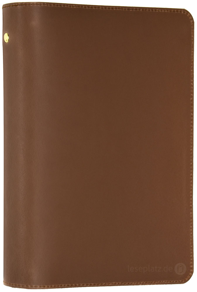 Bibelhülle "Kansas" für MacArthur Studienbibel - starkes rustikales Echtleder