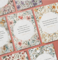 Coffret de 100 mini-cartes - 100 versets sur l'amour de Dieu