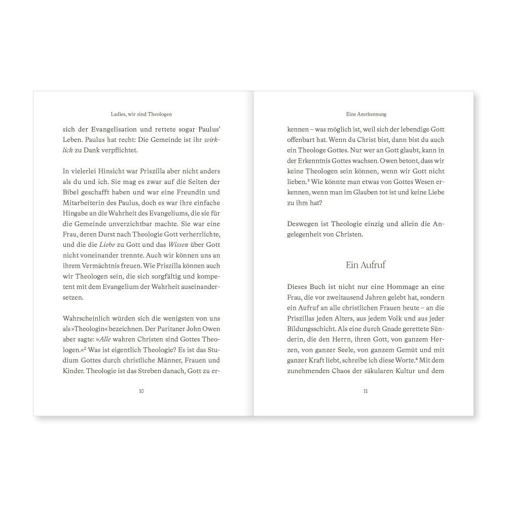 Ladies, wir sind Theologen! - Eine Einladung an Frauen, ihren Gott zu kennen
