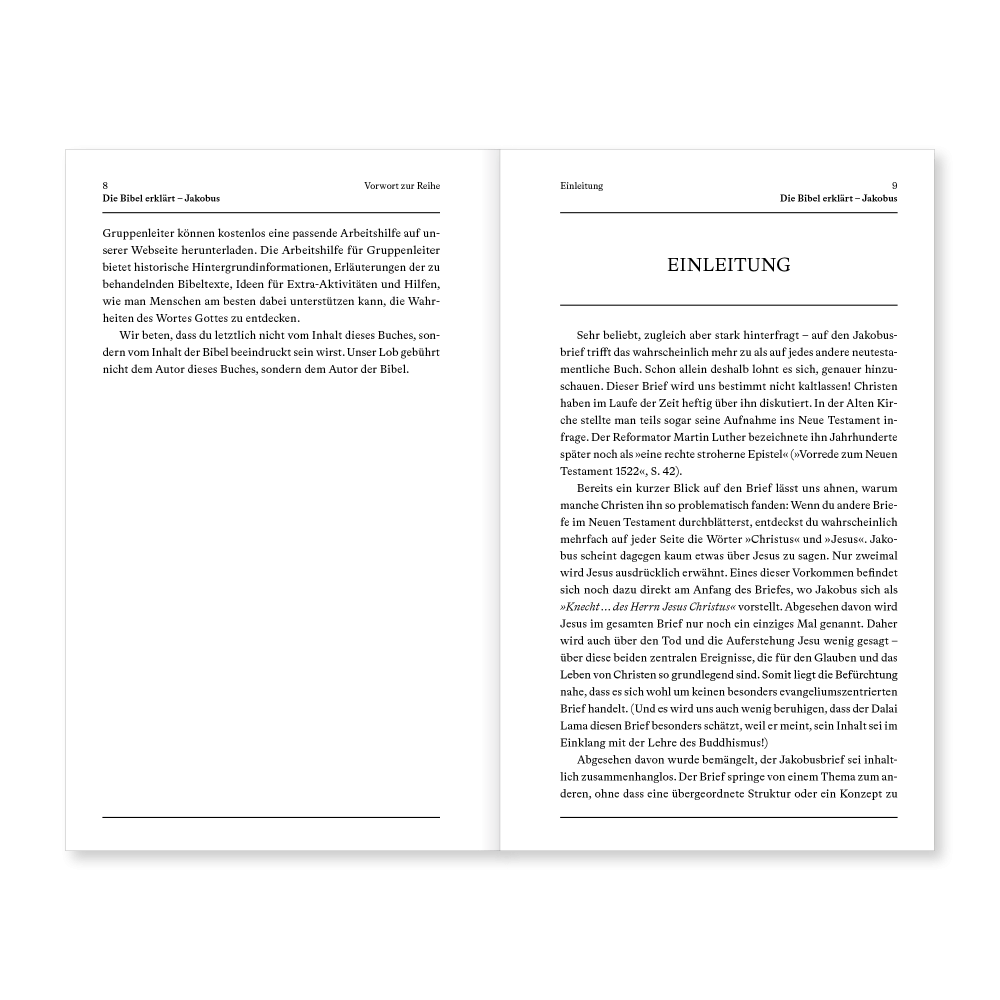 Jakobus (Kommentar) - Glaube, der praktisch wird - Reihe Die Bibel erklärt