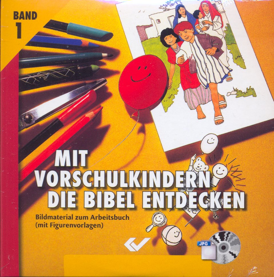 Mit Vorschulkindern die Bibel entdecken - Bildmaterial zum Arbeitsbuch (mit Figurenvorlagen) - Band 1 - CD ROM