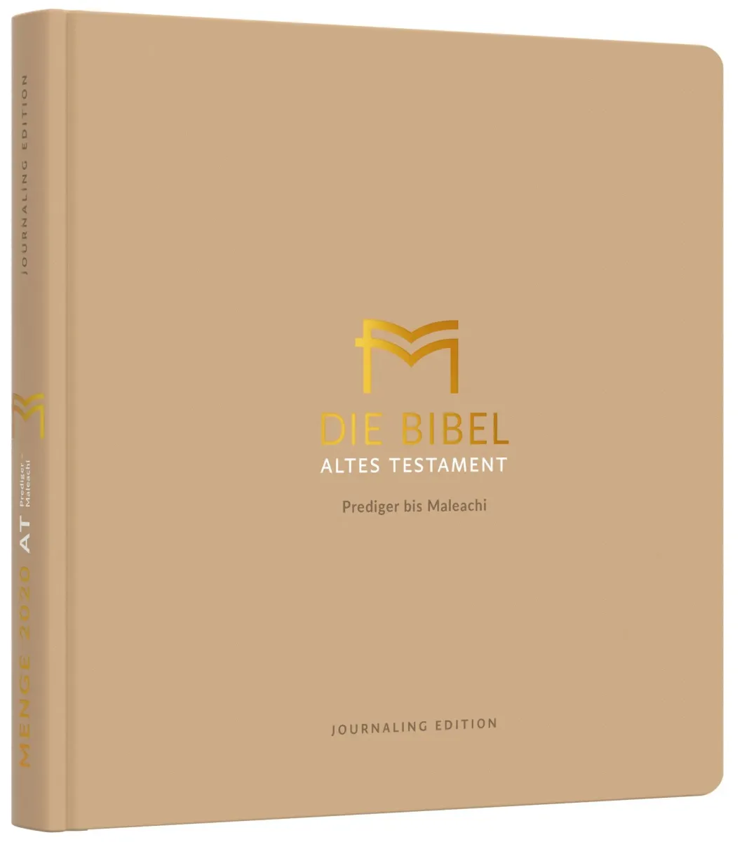 Bibel Menge 2020 AT, Schreibrand - Prediger bis Maleachi - Journaling Edition