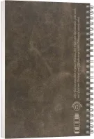Stille Zeit mit Dir - Motiv "Lederoptik Antik" - Notizbuch