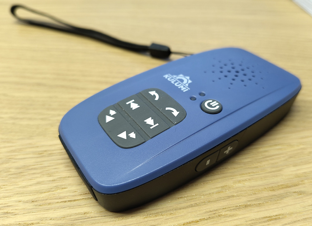 Bible Segond 21 audio - Modèle Kulumi X - livré sans écouteurs avec câble de chargement USB