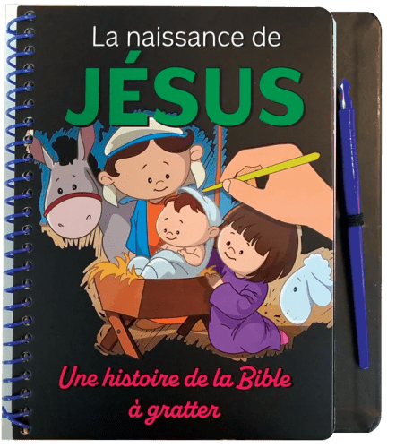 Naissance de Jésus (La) - Une histoire de la Bible à gratter
