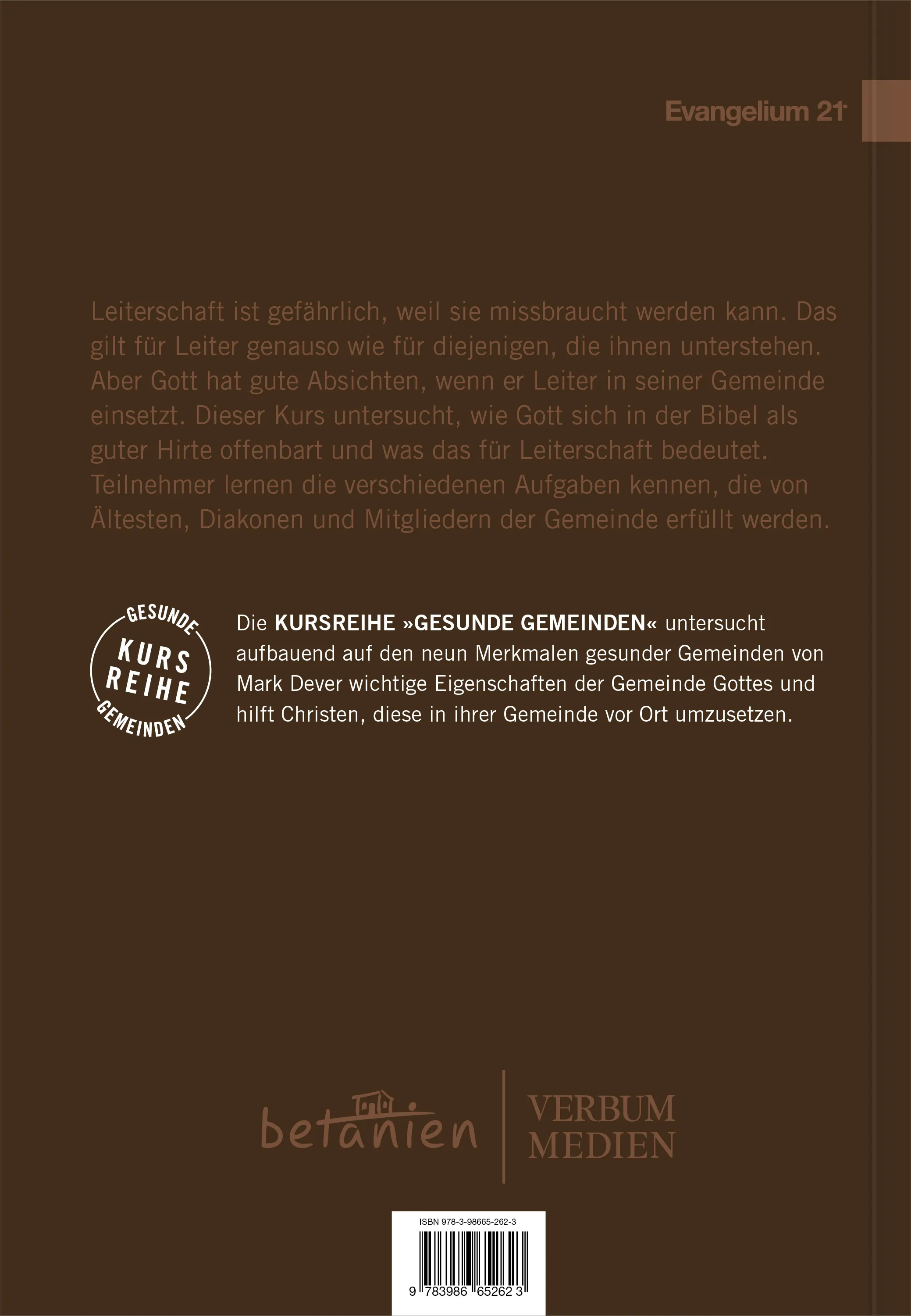 Die Gemeinde leiten - Älteste