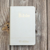 Bible Segond 21 compacte (Premium Style) - couverture semi-rigide toile blanche, avec tranches...