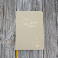 Studienbibel Segond NEG MacArthur, französisch - Softcover, beige Leineneinband