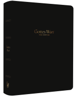 Schlachter Liebezurbibel (Schreibrandbibel Sola) - Flexibler Kunstledereinband - Schwarz mit...