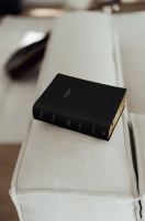 Schlachter Liebezurbibel (Schreibrandbibel Sola) - Flexibler Kunstledereinband - Schwarz mit...