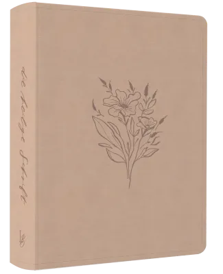 Schlachter Liebezurbibel (Schreibrandbibel Blush) - Flexibler Kunstledereinband - Lachs mit...