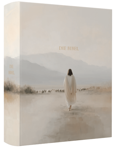 Schlachter Liebezurbibel (Schreibrandbibel Jesus) - Hardcover - Motiv Mann mit Schreibrand