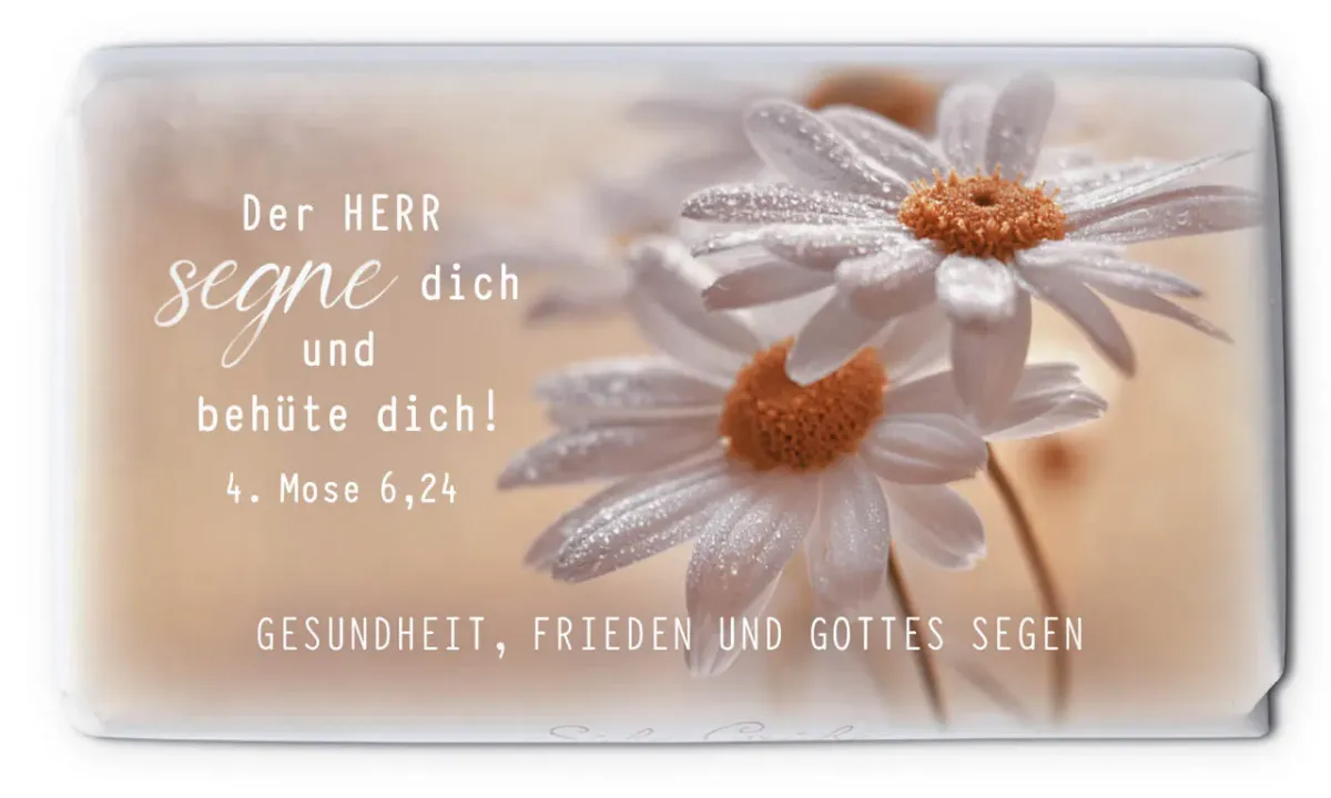 Schokolade Der Herr segne dich - 4. Mose 6,24