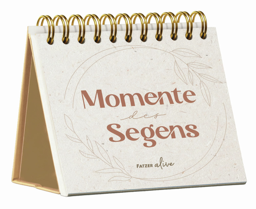 Aufstellbuch Momente des Segens