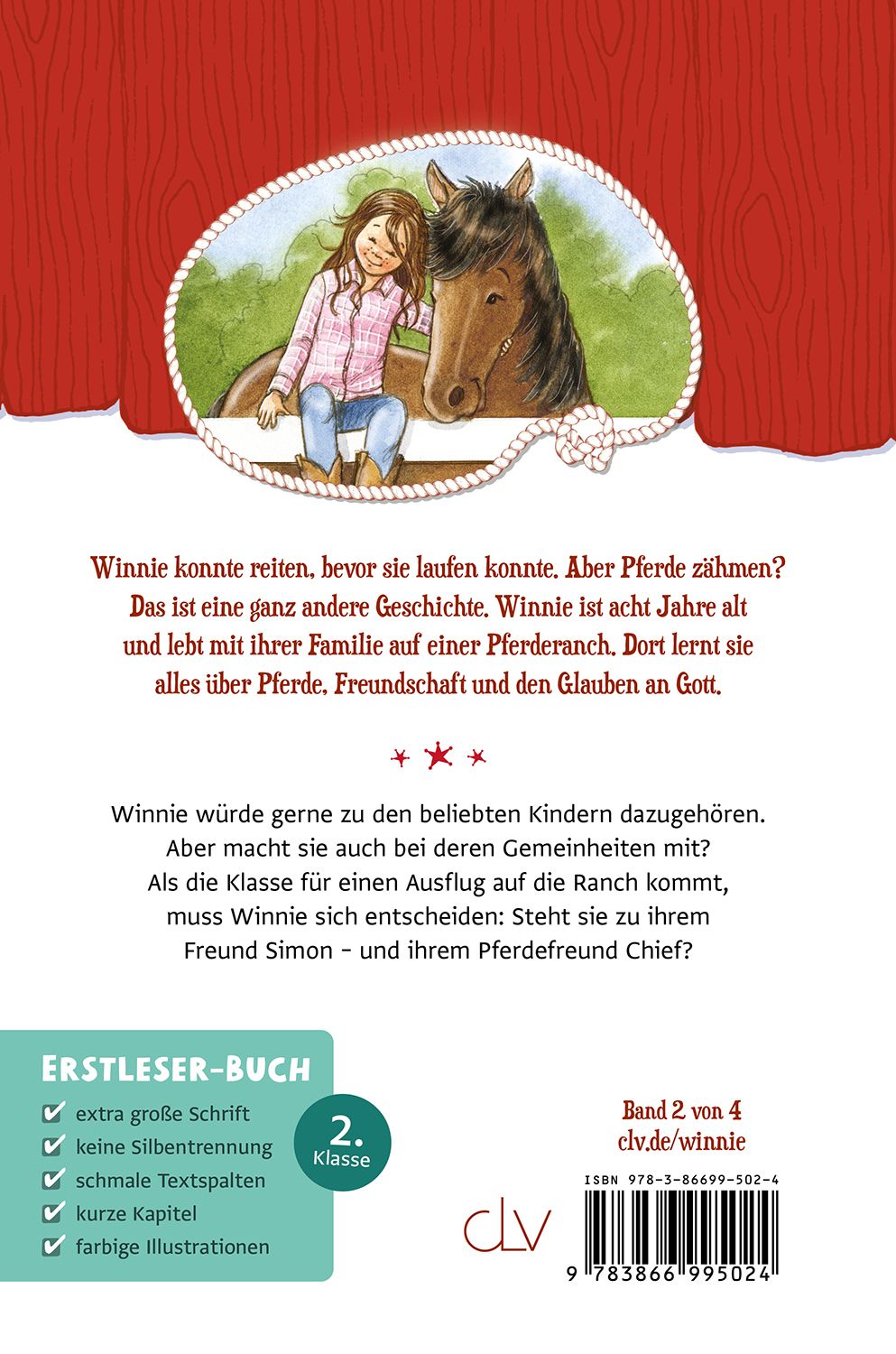 Winnie, die kleine Pferdezähmerin - Der beste Freund - Band 2/4 der Winnie-Reihe