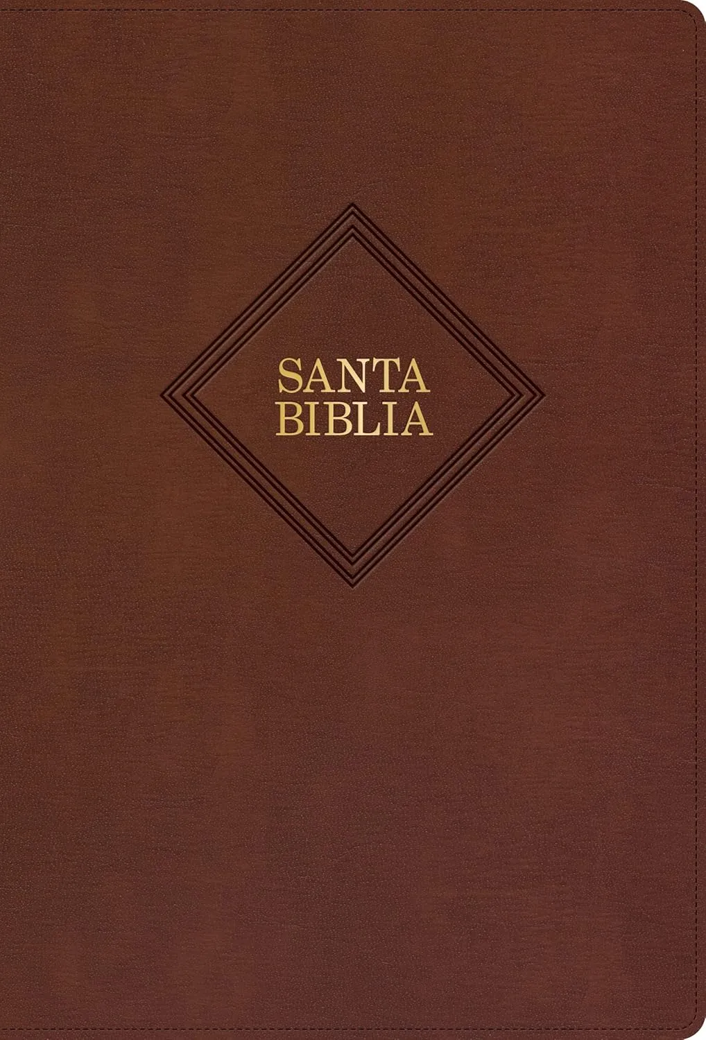 Espagnol, Bible, Reina Valera 1960, moyen format, gros caractères, similicuir café - Rvr 1960...
