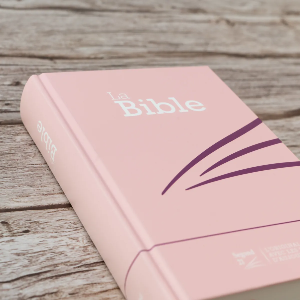 Segond 21 Bibel französisch kompakt - Hardcover rosa Marshmallow